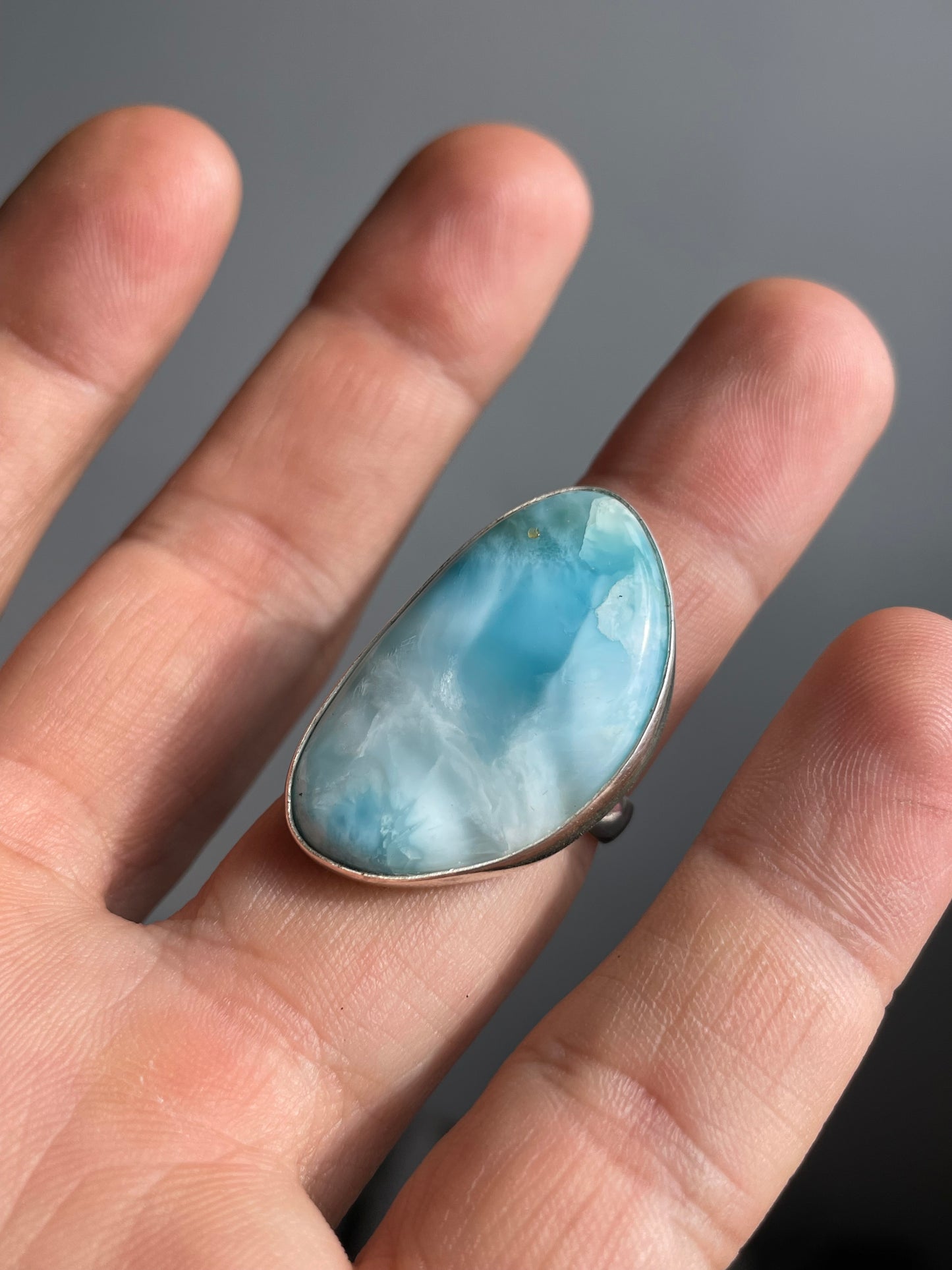 Anillo con Larimar