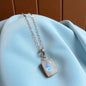 Collar con Piedra Luna Natural en Plata 925