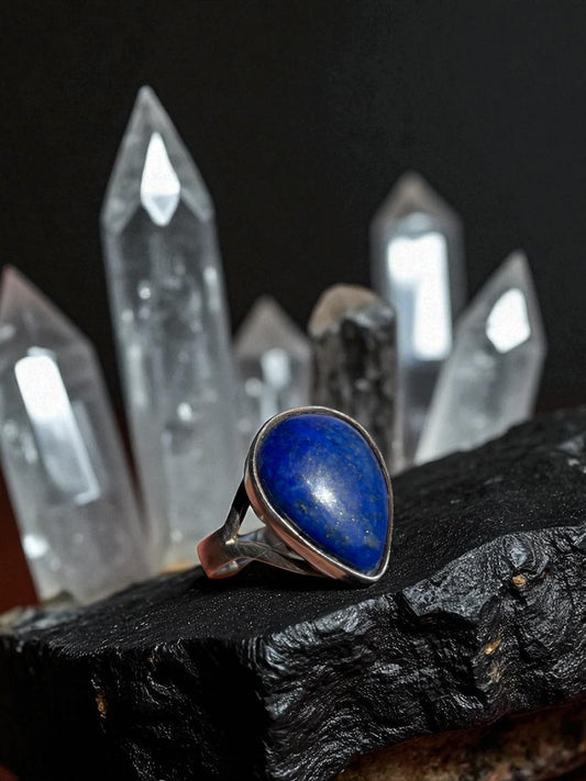 Anillo en Plata con Lapis Lazuli