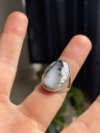 Anillo con Merlinita en Plata