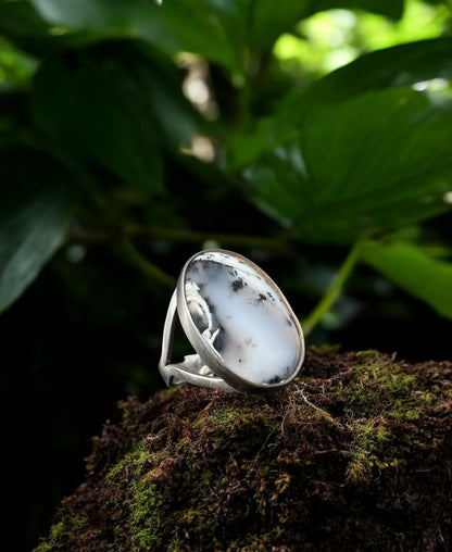 Anillo con Merlinita en Plata