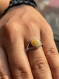 Anillo con Ópalo etíope en plata