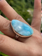 Anillo con Larimar