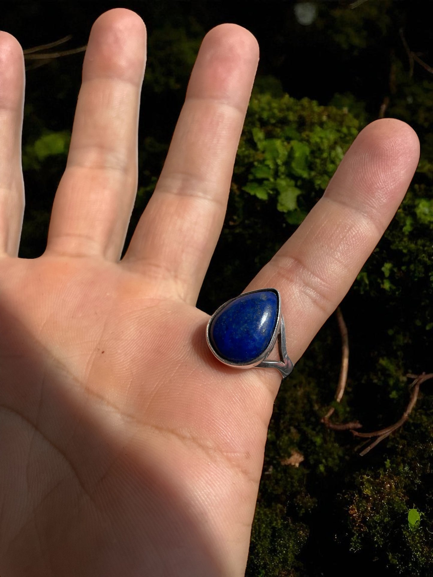 Anillo en Plata con Lapis Lazuli