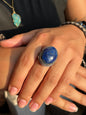 Anillo con lapis Lazuli