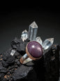 Anillo en Plata con Rubí Estrella