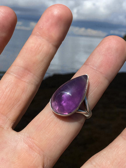 Anillo en Plata con Amatista