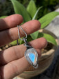 Collar con Piedra Luna en Plata